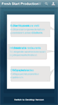 Mobile Screenshot of fresh-start.pro